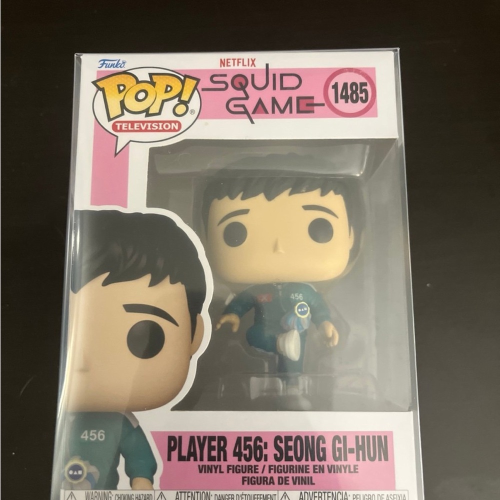 Player 456: Seong Gi-Hun #1485 Funko Pop Squid Game